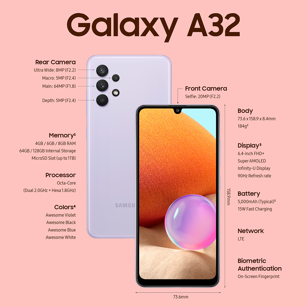 بررسی تخصصی گوشی موبایل سامسونگ مدل Galaxy A32 دو سیم کارت ظرفیت 128/8 گیگابایت
